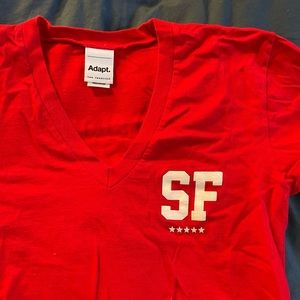 Adapt 49ers V neck